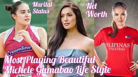 pinay volleyball player leaked|Michele Gumabao .